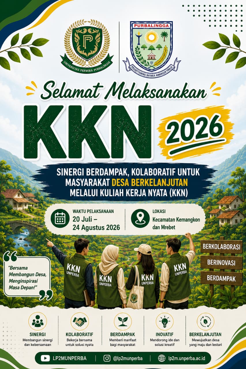 UNPERBA Resmi Melepas Mahasiswa KKN 2026, Siap Bersinergi Membangun Desa Berkelanjutan